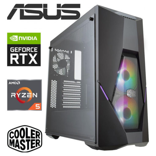 AMD RYZEN 5 3600 | RTX 2060 | 16GB RAM – Custom Gaming Desktop