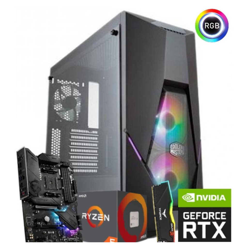 AMD RYZEN 5 5600X RTX 3070 Ti 16GB RAM Custom Gaming Desktop