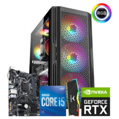 INTEL CORE I5 10400F | RTX 3050 8GB |16GB RAM – Custom Gaming Desktop