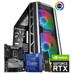 INTEL CORE i9 12900KF | RTX 3090 24GB | 32GB RAM DDR4 – Custom Gaming Desktop