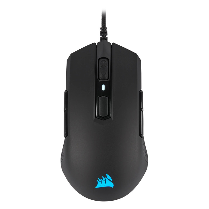 Corsair M55 RGB PRO Optical Sensor 12,400 DPI Multi-Grip Wired Gaming Mouse | Computer Systems | Keyboards & Mouse | Gaming Mouse