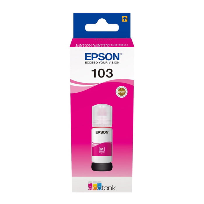 Epson 103 Magenta Original Ink Bottle Cartridge (C13T00S34A) 65ml | Office Solutions | Printers & Scanners Supplies | Ink & Toners