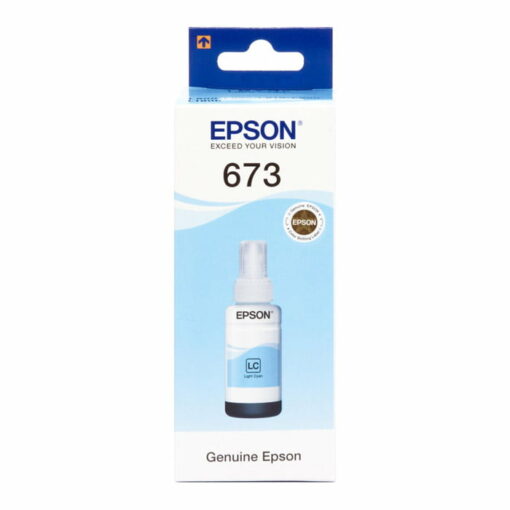 Epson T6735 Light Cyan Original Ink Bottle Cartridge (C13T67354A) 70ml