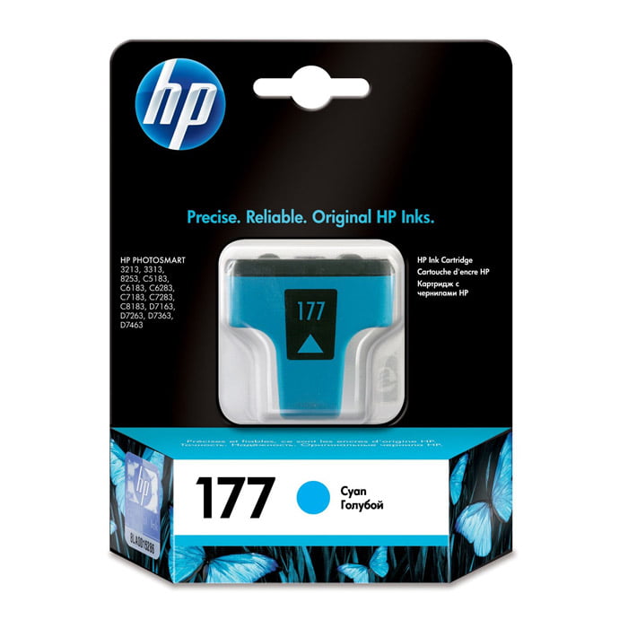 HP 177 Cyan Original Ink Cartridge (C8771HE) | Office Solutions | Printers & Scanners Supplies | Ink & Toners