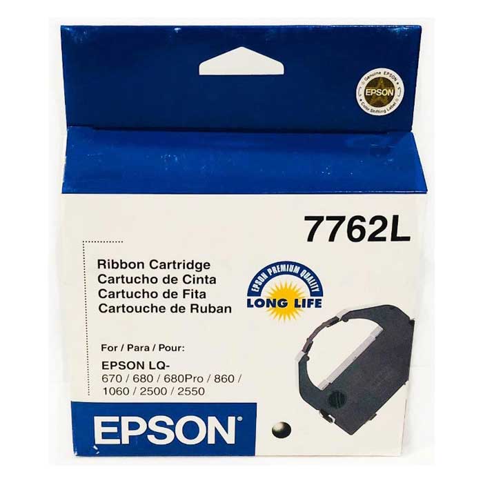Epson 7762L Black Original Ribbon Cartridge | Office Solutions | Printers & Scanners Supplies | Ink & Toners