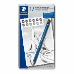 Staedtler Original Lumograph Graphite(100G12S) Drawing & Sketching Pencils,Soft 12 Pack