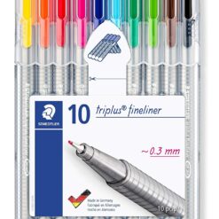 Staedtler Original Triplus Fineliner Porous Point Pen (334-SB10) 10 pack