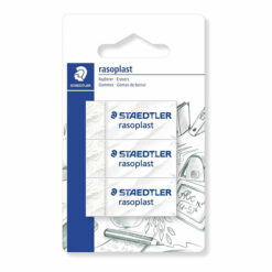 Staedtler Original rasoplast Eraser (526 B2BK2D) Plastic Phthalate, Latex Free – 2 Pack