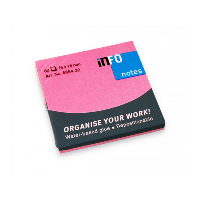 Sticky Notes 75×75 mm 80 Sheets | Office Solutions | Office & School Supplies | Papers | Adhesive Note Pads & Flags